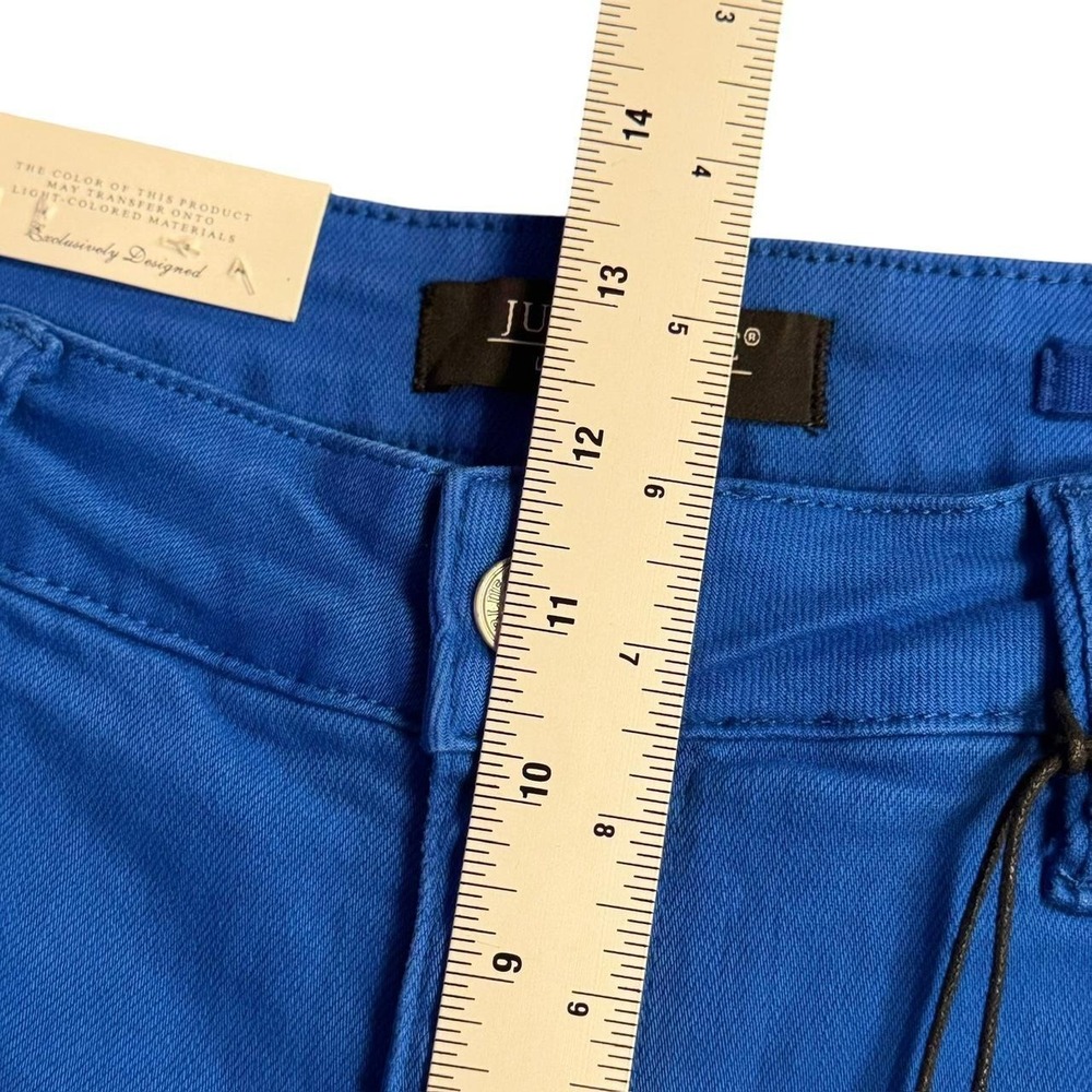 Judy Blue High Waist Skinny Jeans NWT Plus Size 18W Royal Blue Cobalt Stretch - Picture 7 of 8
